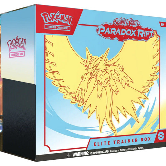 Pokemon TCG - Scarlet & Violet - Paradox Rift - Elite Trainer Box (Roaring Moon)